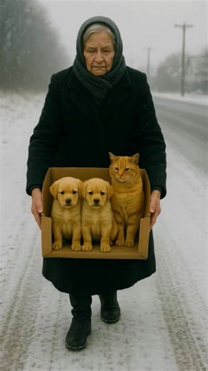 106K views · 4.5K reactions | Brave Kitten Helped the Puppies in Freezing Cold | Sweet memes | Facebook