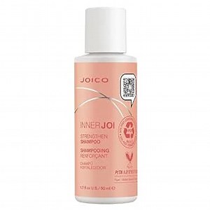 Joico InnerJoi Strengthen Shampoo | For Damaged, Color-Treated Hair | Sulfate & Paraben Free | Naturally-Derived Vegan Formula | 1.7 Fl Oz
