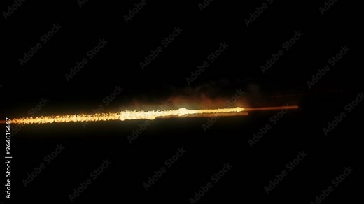 3d animation of a heavy machine gun shooting high caliber bullets with luma matte