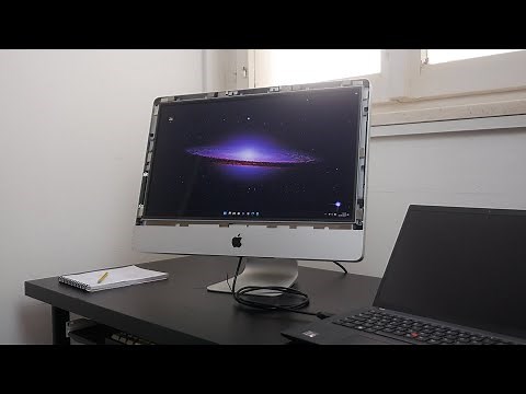 21.5" iMac 2011 monitor conversion using native PSU, speakers and power button