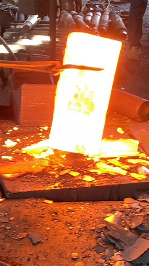 Hot Steel Upsetting & Punching Process 2025 #process #machine #factory #forging #manufacturer #blacksmith #fblifestyle | Inside the factory