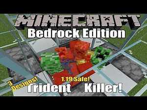 Trident Killer How To 1.19 Minecraft!