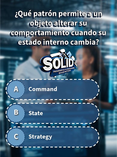Quiz sobre Patrones de Diseño y Principios SOLID