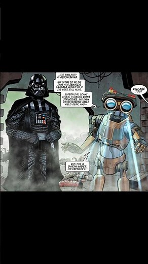 #starwars #darthvader #starwarscomics Padmé’s Ghost - Vader Meets Her Double / Comic - Darth Vader