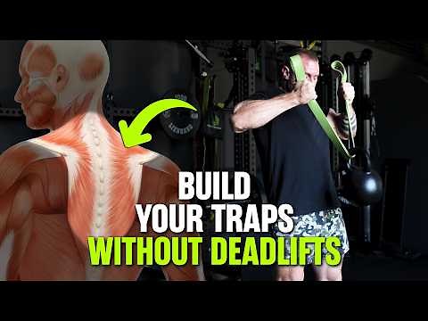 Trap Exercises for Muscle Growth WITHOUT Heavy Deadlifts | Judd Lienhard
