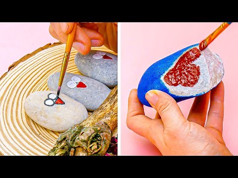 Hingucker für Haus & Garten - STEINE BEMALEN! 17 einzigartige Ideen für Groß und Klein