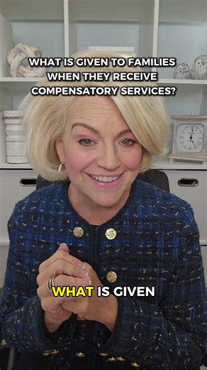 12K views · 58 reactions | When a student qualifies for compensatory services, what exactly is provided to the family? Is it extra instruction, private tutoring, or something else? Let’s break it down! #SpecialEducation #CompensatoryServices #IEPRights #ParentAdvocacy #StudentSupport #EducationEquity #504Plan | Karen Mayer Cunningham | Facebook