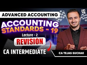 CA Inter Accounting Standards | CA Inter Jan 2025 | AS-19 | Lec 2 | CA Tejas Suchak #cainter