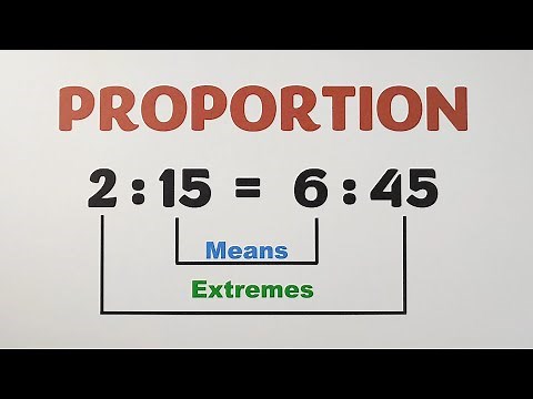 Proportion - Grade 9 Mathematics by ‪@MathTeacherGon‬