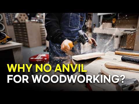 DIY Anvil Installation. Finally Hammer Freely on My Workbench! │ DIY