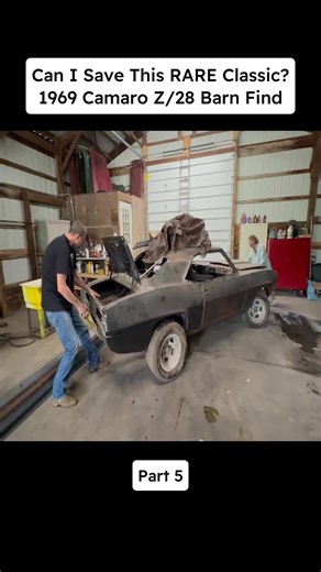 1969 Camaro Classic Car Restoration Project
