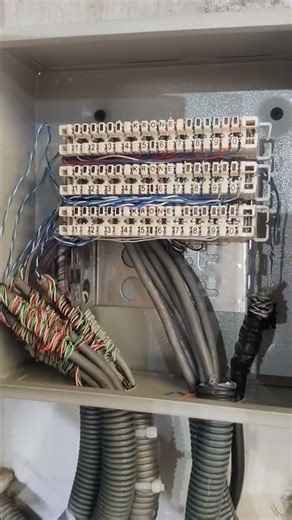 Crystal EPBAX kese Installation kare / how to configuretion and 50 Pair MDF BOX #shortvideo