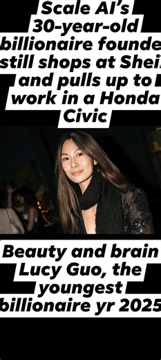 14K views · 38 reactions | Billionaire college dropout Lucy Guo is...