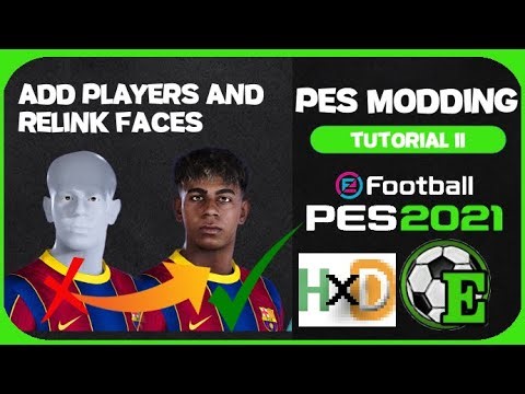 PES Modding Tutorial #2 - How to add a new player / Relink face