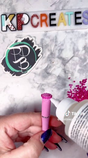 Glow in the Dark Rhinestone Beadable Pen Tutorial