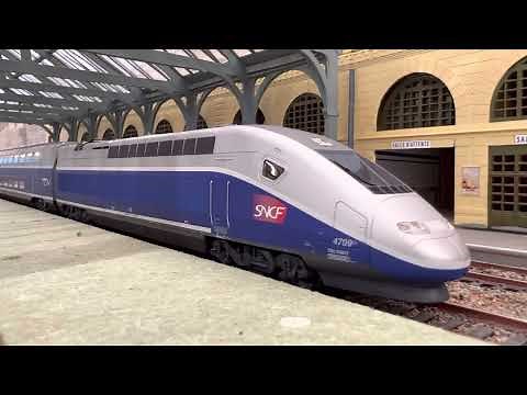 TGV Euroduplex MARKLIN - TRIX #TGV #märklin #trix #sncf #modélisme