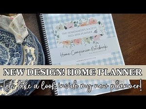 Brand New 2025-2026 Homemaking Planner!!