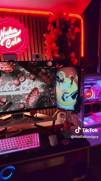 Custom Nuka Power Button for PC Setup