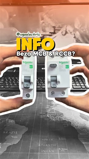 1.2M views · 24K reactions | Pembetulan MCB (miniature circuit breaker) detect over current je. short circuit dia tak boleh detect. RCCB (residual current circuit breaker lebih kurang = ELCB (Earth leakage circuit breaker) - boleh detect short circuit, over current & voltage/current imbalance kalau ada minor leakage #RCCB #MCB #RCBO | NGE Electric - Electrical Hardware & Services 924684x | Facebook
