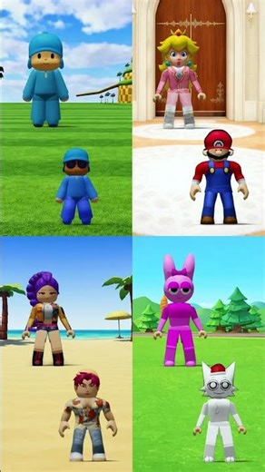 🤩 POCOYO AND 67 x Pinki! 😎 #roblox #sprunki #incredibox