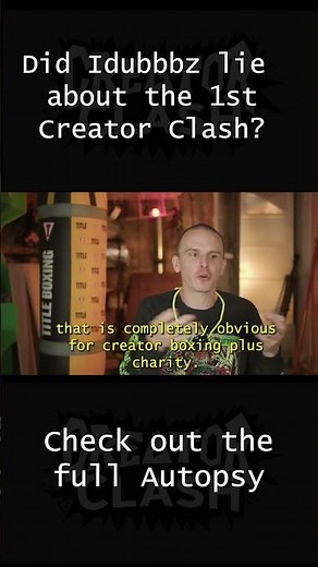 Did Idubbbz lie about Creator Clash? #creatorclash #idubbbztv #idubbbz #charity #boxing