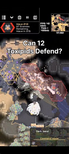 How well 12 Toxipids Defend yo Base? - Mindustry #mindustry