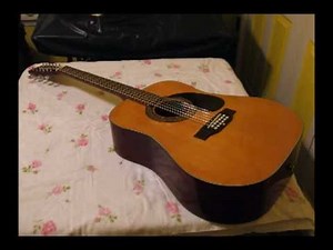 '72 Alvarez 12 String Compared to '74 Martin 12 String For Tone