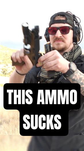 This Ammo SUCKS #fail #shooting #funny