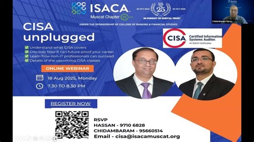 What Is CISA Certification? | CISA Unplugged – A Beginner’s Guide | Chidambaram Narayanan