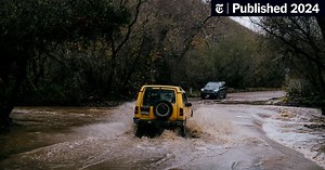 Latest Atmospheric River Brings Heavy Rain, Flooding and Thunderstorms to California