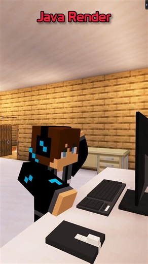 Bedrock Render Distance VS Java Render Distance 💀