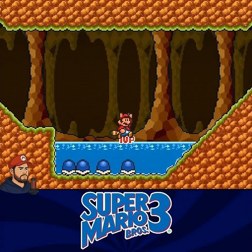 Super Mario Bros. 3 (SNES) Mundo 1-5B #SuperMarioBros3 #SuperNintendo #snes #shorts