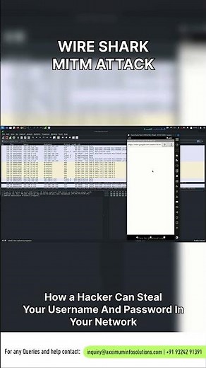 Wireshark MITM Attack Step By Step #wireshark #ethicalhacking #infosec