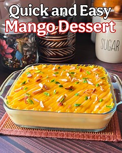 159K views · 1.1K reactions | Easy Mango Dessert Recipe Without Cream | Unique Quick And Easy Dessert Recipe | Cold Mango Dessert #MangoDessert #EasyMangoRecipe #SummerDessert #NoBakeDessert #MangoMousse #MangoPudding #TropicalDessert #MangoSeason #MangoLovers #QuickDessert | Madhavi's Kitchen | Facebook