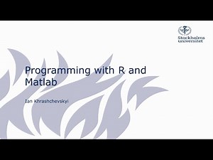 "Coding with Matlab" Video 4 (Error correction)