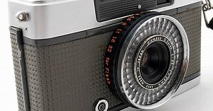 Olympus Pen EE-2, EES-2 35mm Half Frame Film Cameras