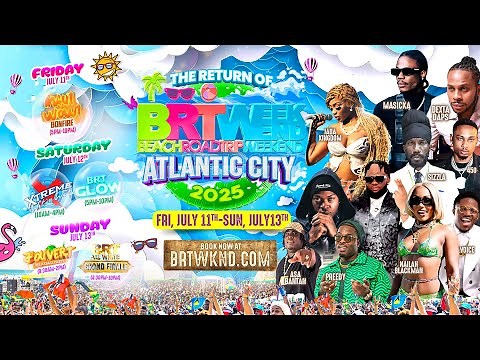 BRT Weekend 2025 "Atlantic City" New Jersey