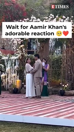 1M views · 3.9K reactions | #AamirKhan's Reaction To His Daughter's Wedding Is Every Dad Ever 凉 #IraKhan #NupurShikhare #Bollywood #etimes | ETimes | Facebook