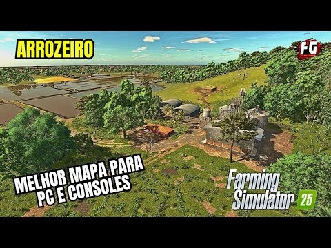 O MELHOR MAPA BRASILEIRO do FS 25? Para todas as Plataformas/Farming Simulator 25