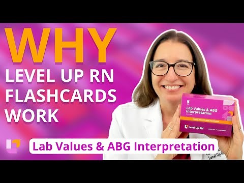 Lab Values and ABG Interpretation Flashcards: Why get Level Up RN Flashcards? | @LevelUpRN
