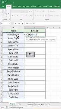 How to reverse order in excel #excel #excelforbeginners #exceltraining #exceltutorial #microsoft
