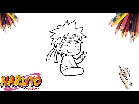 How to Draw Naruto Chibi 🍥🔥 Easy Step-by-Step!