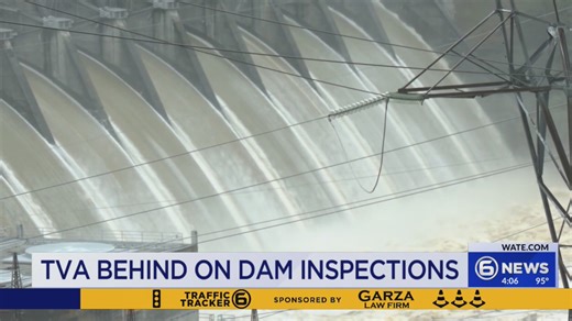 TVA behind on dam inspections
