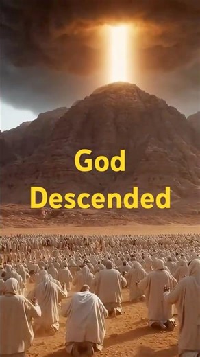 Exodus 033 Lightning Strikes Mount Sinai When the Lord Appears #exodus #faith #biblestories