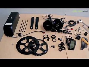 Bafang 250W/500W/750W/1000W BBS01/BBS02/BBSHD Mid Drive Motor installatie