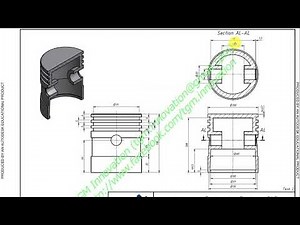 Inventor 3D Tutorial Basic (CL Piston)