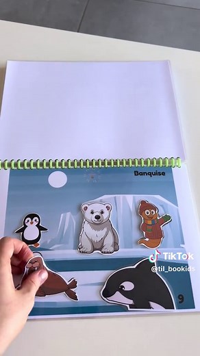 Mon livret interactif : Découvrez les animaux et leurs habitats