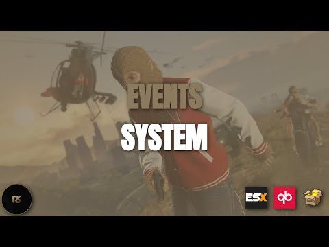 [QB/QBX/ESX] Events System for FiveM