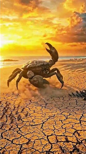 Ant Army vs Giant Crab Monster 🐜🦀 Epic Desert Battle | Tiny Warriors Attack #shorts