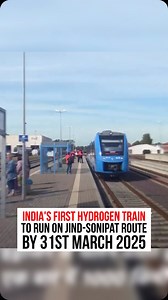 India’s first hydrogen-powered train, manufactured by the Integral Coach Factory (ICF) in Chennai, is scheduled to begin operations on the Jind-Sonipat route in Haryana by March 31, 2025, marking a significant step towards sustainable transportation and cleaner energy. Here’s a more detailed breakdown: Route and Timeline: The train will operate on the 89-km Jind-Sonipat route in Haryana, with trial runs expected to begin by March 31, 2025. Key Features: Engine Power: The train features a 1,200 h